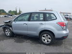 2017 Subaru Forester 2.5i Silver vin: JF2SJAAC5HG515844