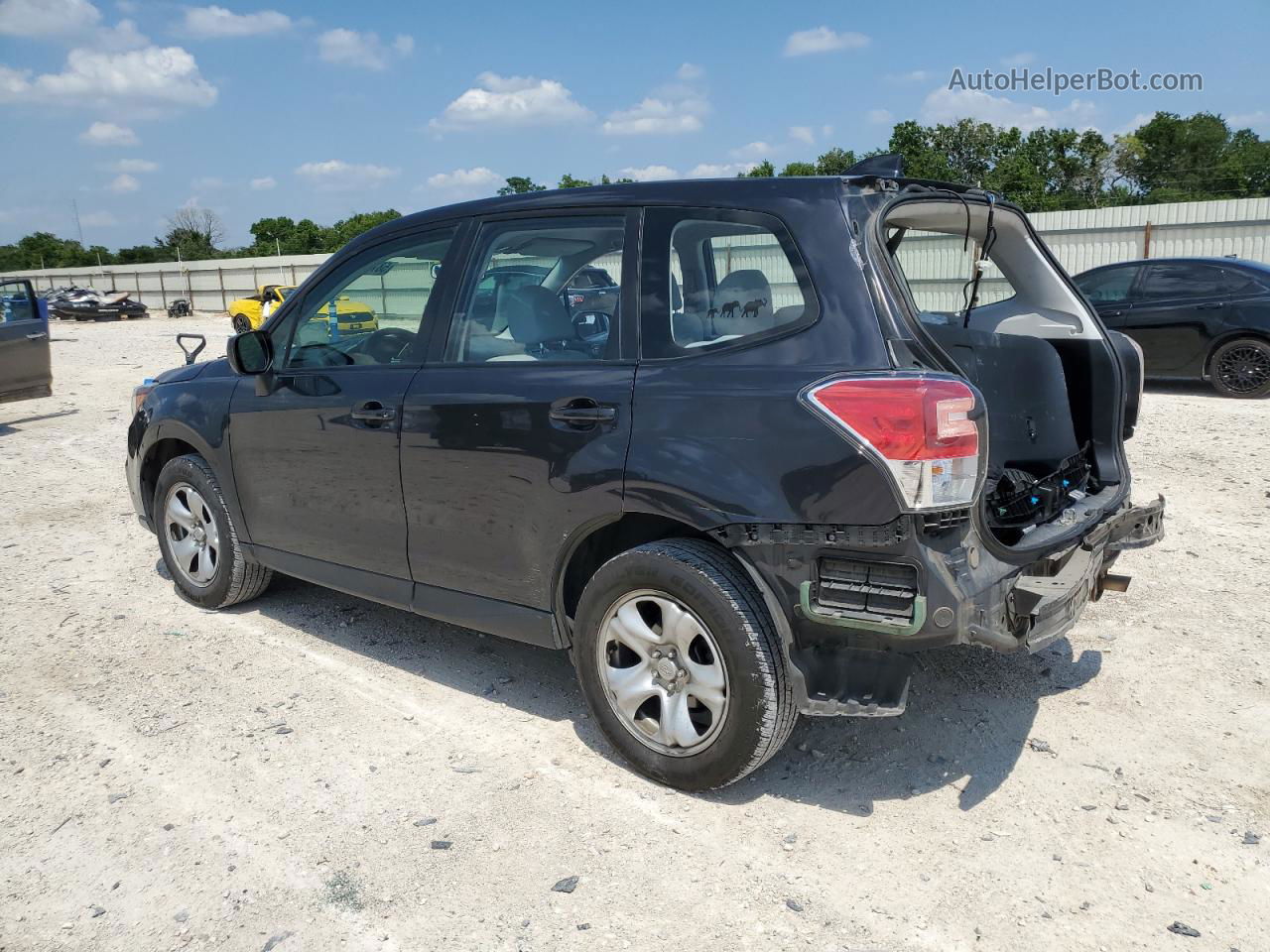 2018 Subaru Forester 2.5i Charcoal vin: JF2SJAAC5JG590825