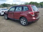 2017 Subaru Forester 2.5i Red vin: JF2SJAAC7HH413231