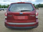 2017 Subaru Forester 2.5i Red vin: JF2SJAAC7HH413231