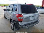 2015 Subaru Forester 2.5i Silver vin: JF2SJAAC8FH816468