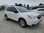 2015 Subaru Forester 2.5i White vin: JF2SJAAC8FH819757