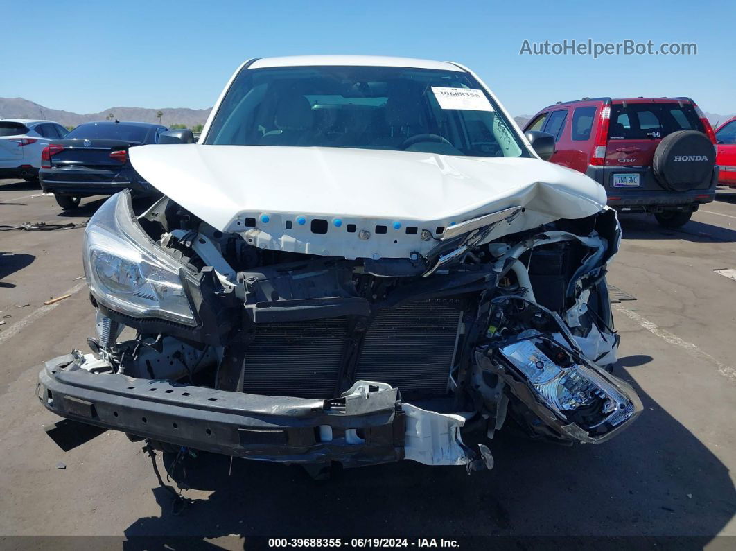 2018 Subaru Forester 2.5i White vin: JF2SJAAC9JH480418