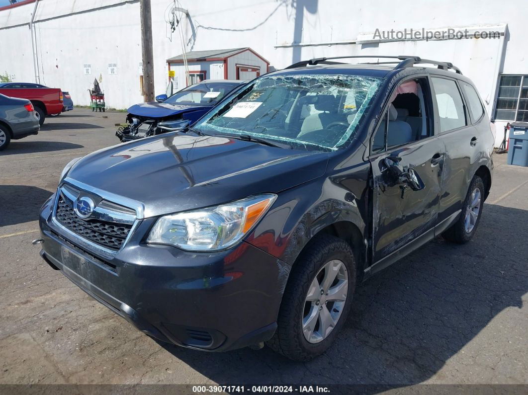 2016 Subaru Forester 2.5i Gray vin: JF2SJABC0GH455138