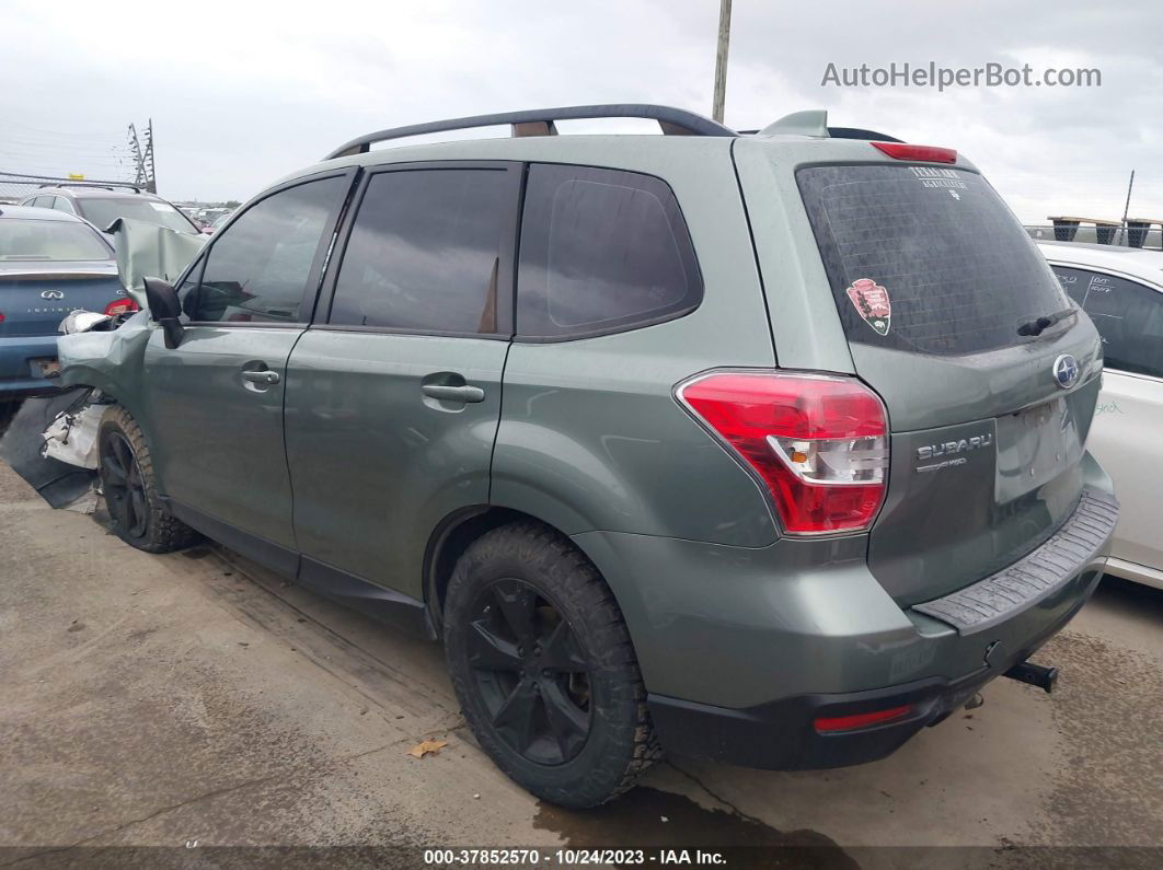 2016 Subaru Forester 2.5i Green vin: JF2SJABC0GH551108