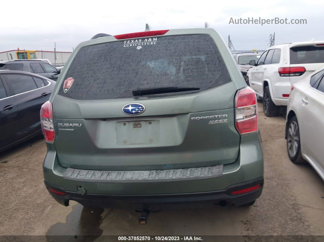 2016 Subaru Forester 2.5i Green vin: JF2SJABC0GH551108