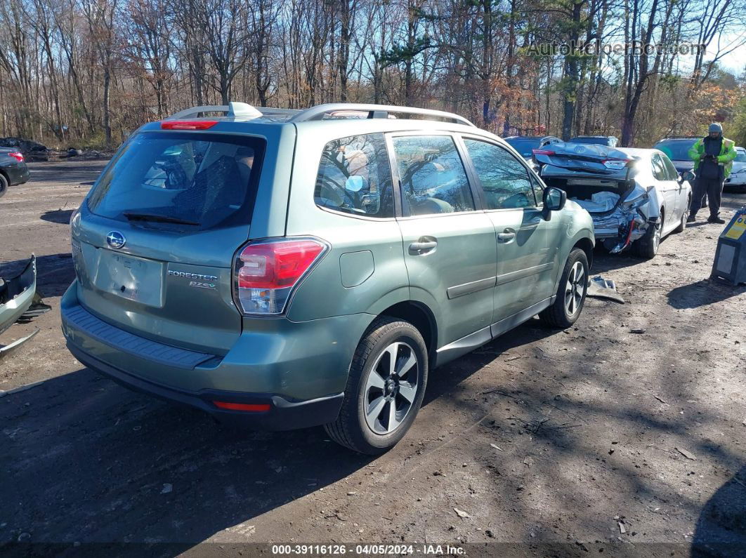 2017 Subaru Forester 2.5i Green vin: JF2SJABC0HH461409