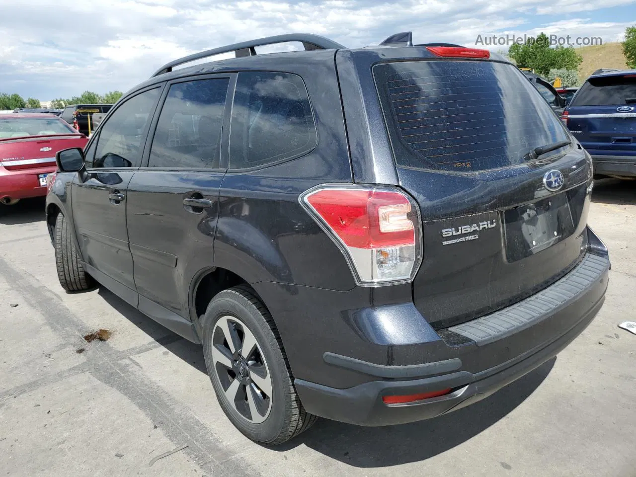 2018 Subaru Forester 2.5i Charcoal vin: JF2SJABC0JH450545