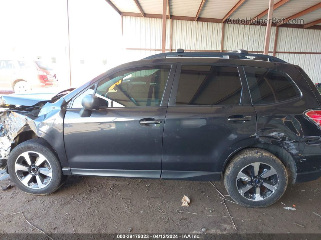 2018 Subaru Forester 2.5i Gray vin: JF2SJABC0JH481858