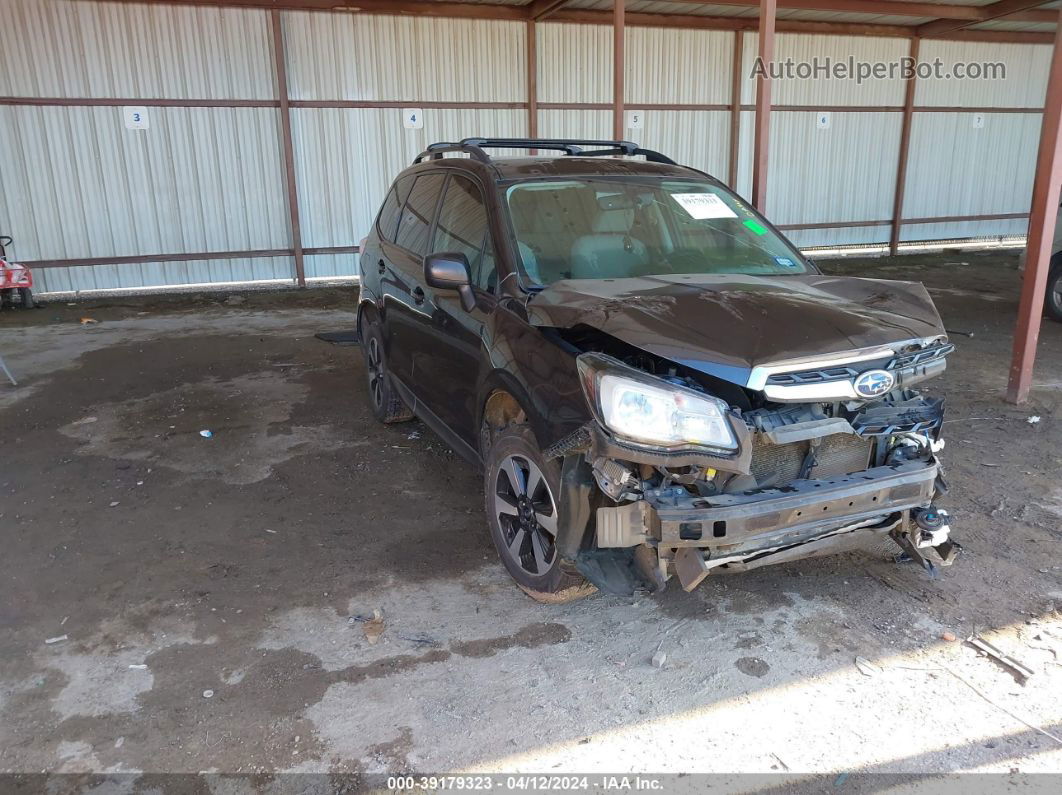 2018 Subaru Forester 2.5i Gray vin: JF2SJABC0JH481858