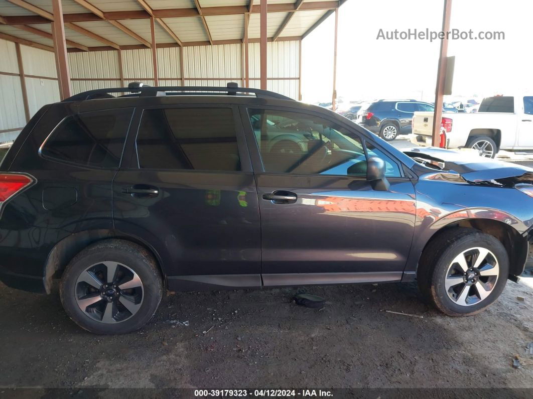 2018 Subaru Forester 2.5i Gray vin: JF2SJABC0JH481858