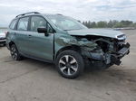 2018 Subaru Forester 2.5i Green vin: JF2SJABC0JH573553