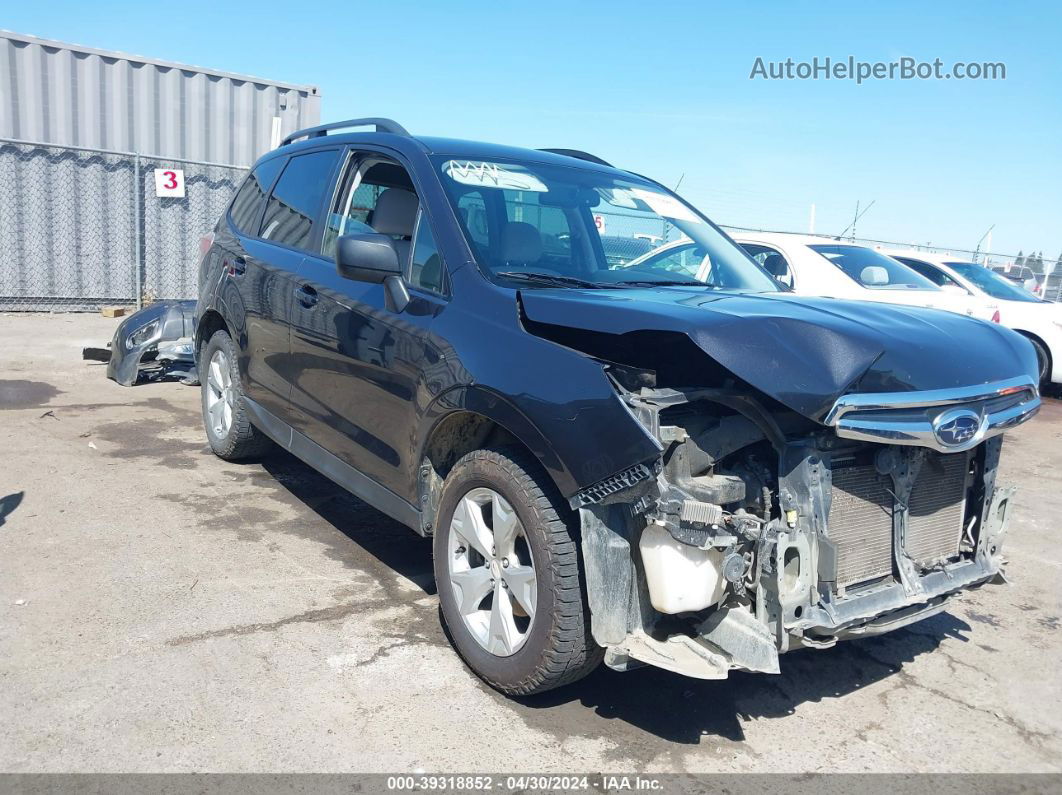 2016 Subaru Forester 2.5i Gray vin: JF2SJABC1GH428983