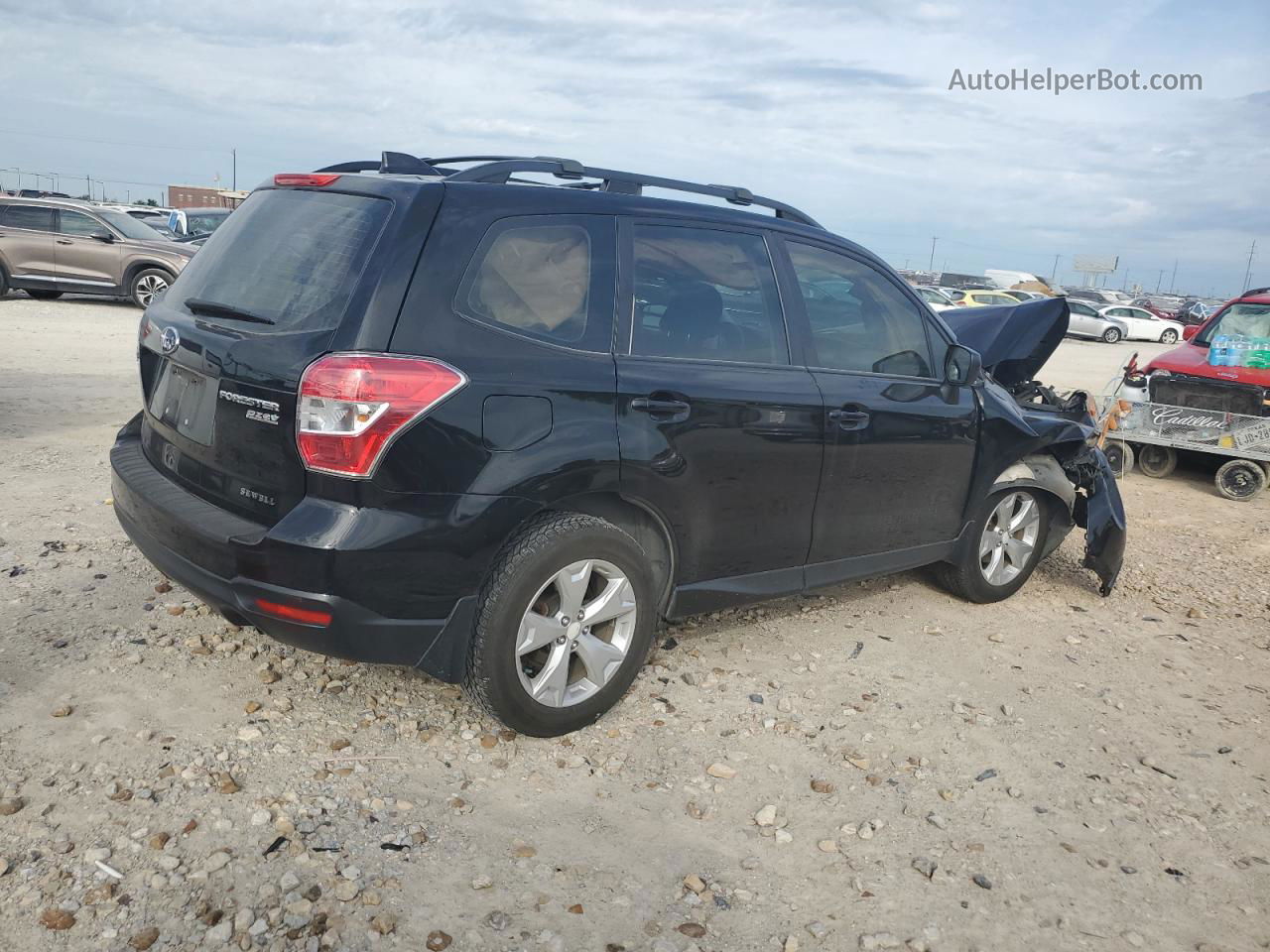 2016 Subaru Forester 2.5i Black vin: JF2SJABC1GH443046