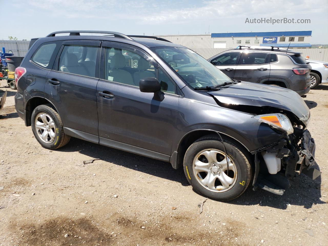 2016 Subaru Forester 2.5i Blue vin: JF2SJABC1GH479240