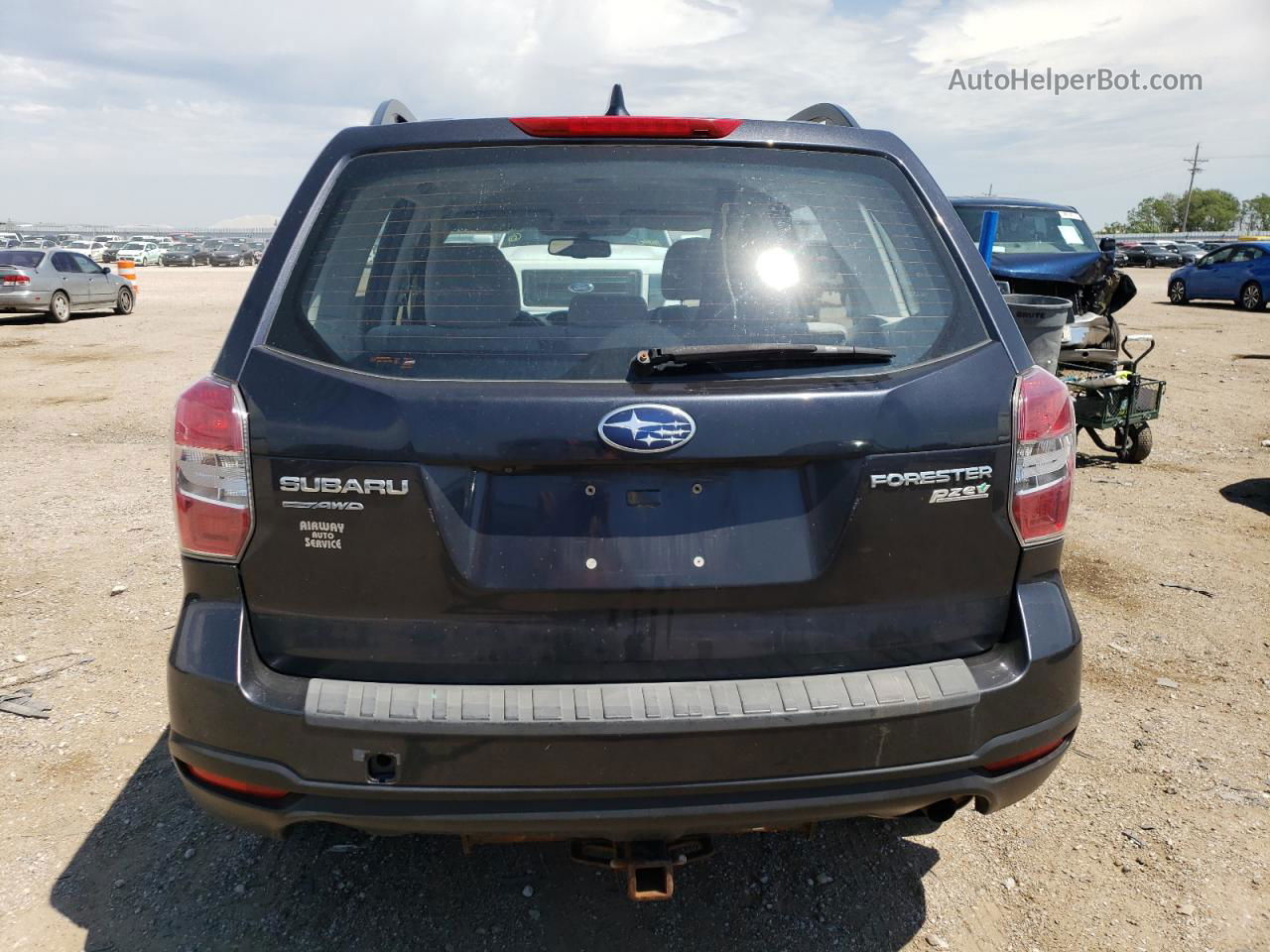 2016 Subaru Forester 2.5i Синий vin: JF2SJABC1GH479240