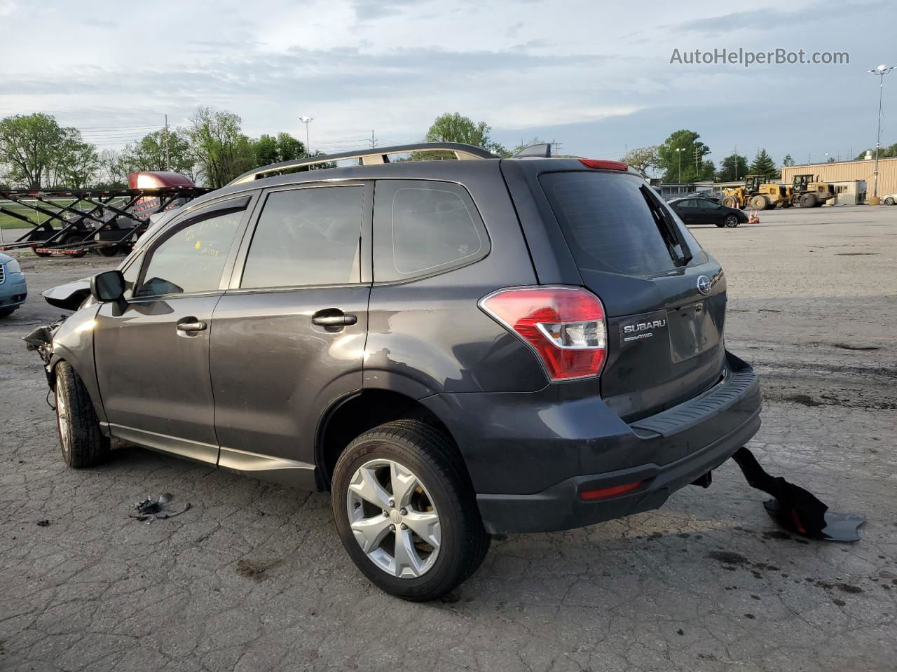 2016 Subaru Forester 2.5i Gray vin: JF2SJABC1GH505917