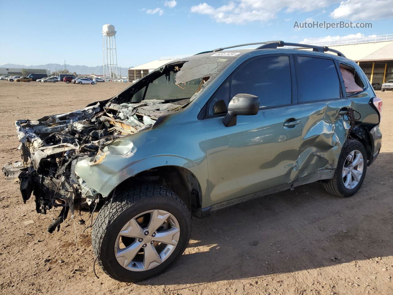 2016 Subaru Forester 2.5i Teal vin: JF2SJABC1GH509899