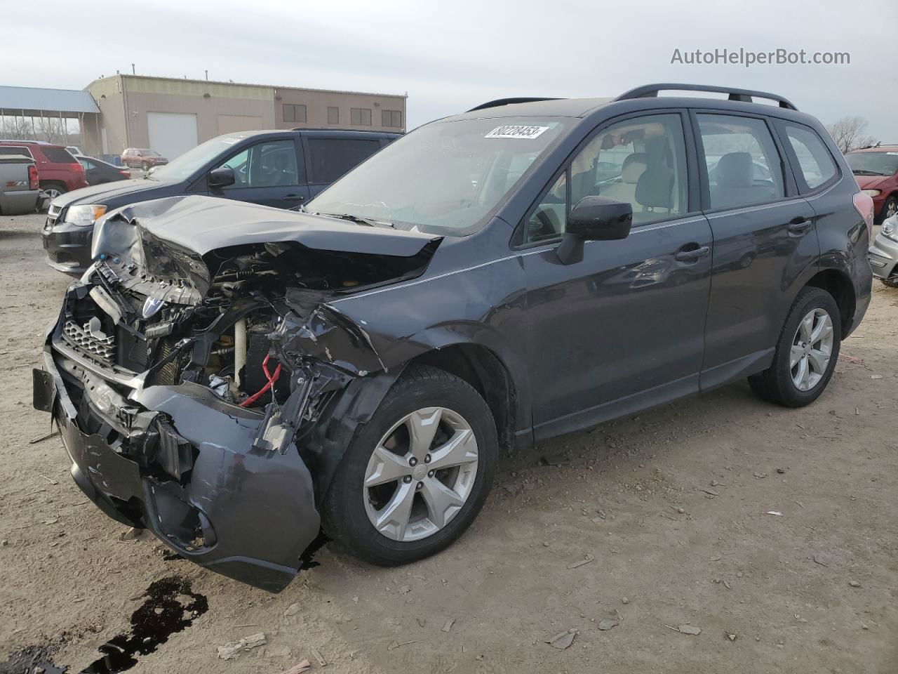 2016 Subaru Forester 2.5i Black vin: JF2SJABC1GH539419