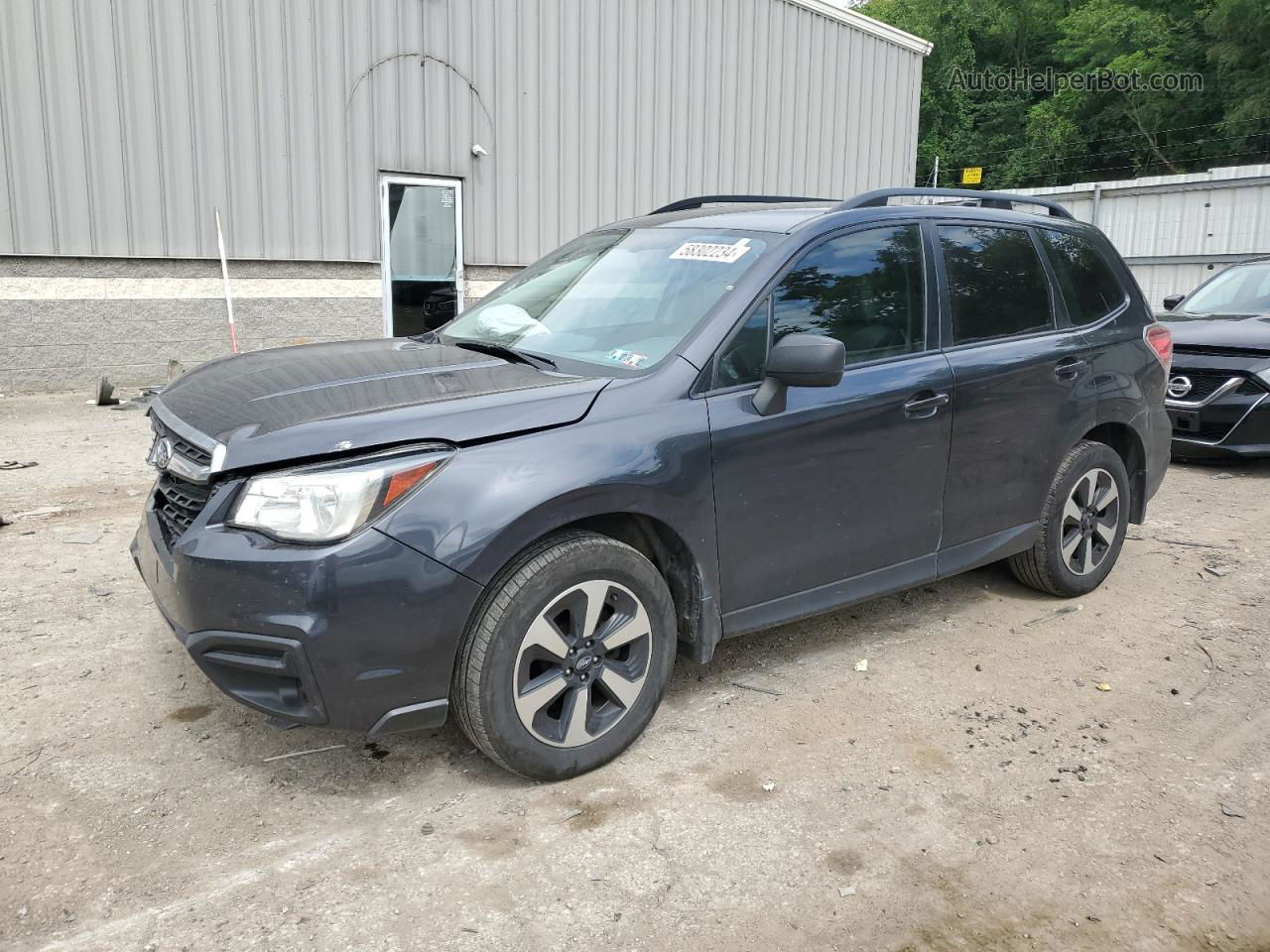 2017 Subaru Forester 2.5i Charcoal vin: JF2SJABC1HH485623