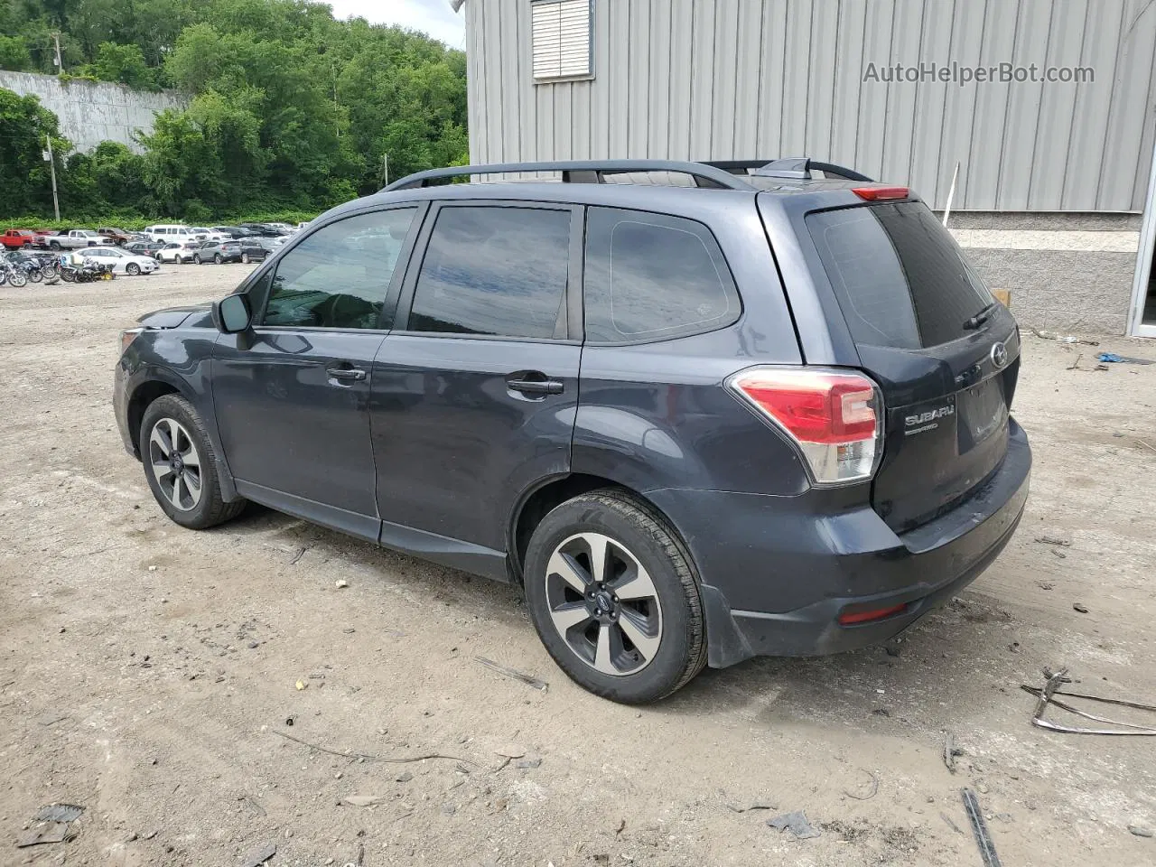 2017 Subaru Forester 2.5i Charcoal vin: JF2SJABC1HH485623