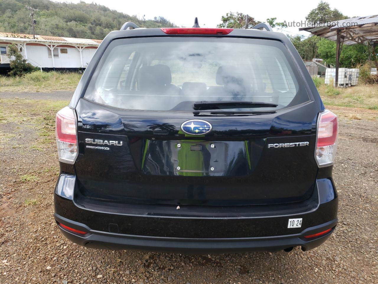 2018 Subaru Forester 2.5i Black vin: JF2SJABC1JH401578