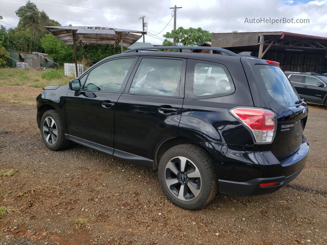 2018 Subaru Forester 2.5i Black vin: JF2SJABC1JH401578