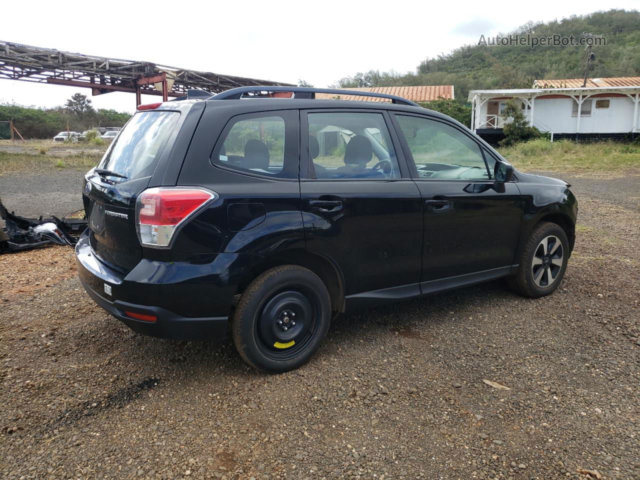 2018 Subaru Forester 2.5i Black vin: JF2SJABC1JH401578