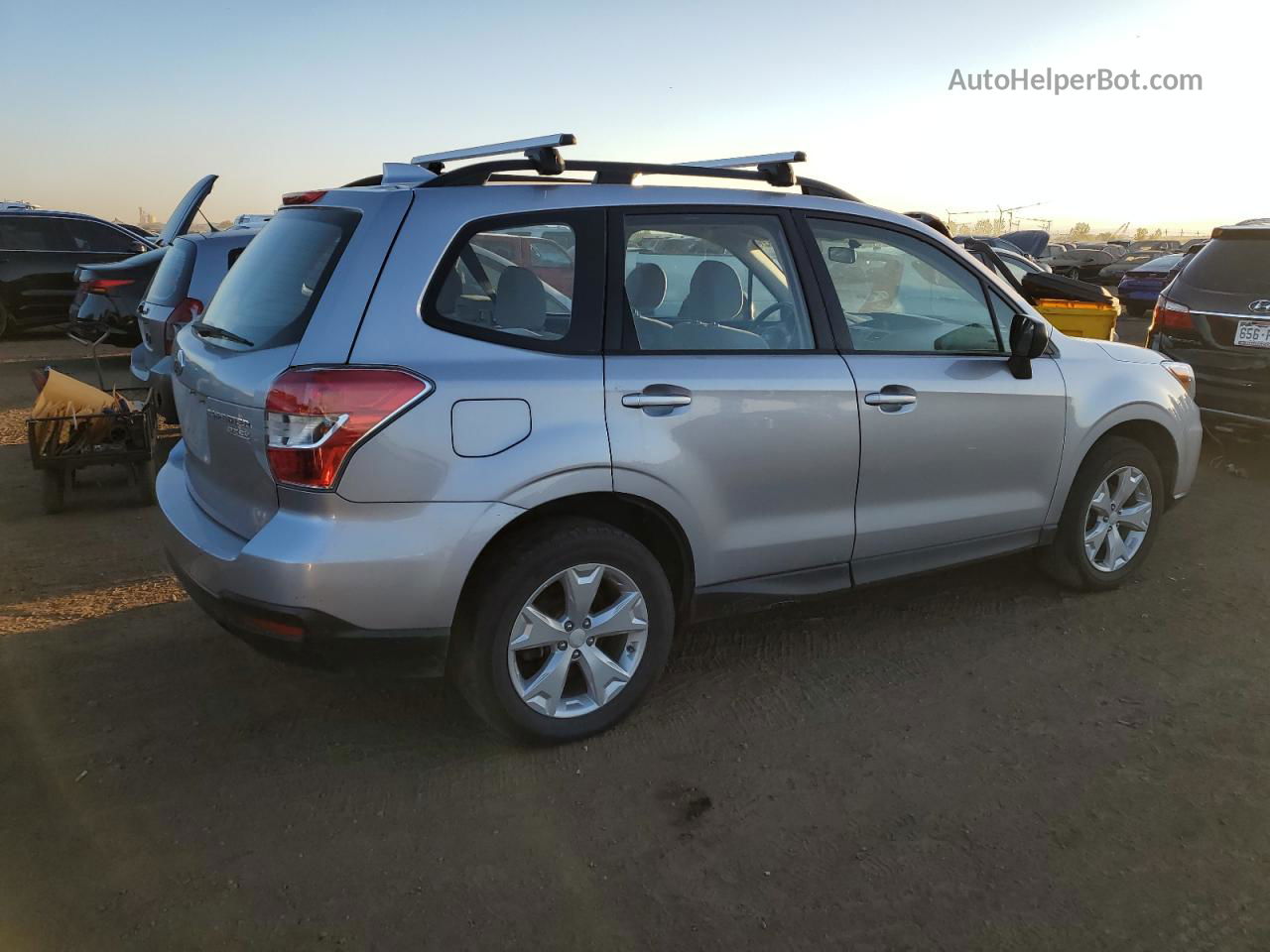 2016 Subaru Forester 2.5i Gray vin: JF2SJABC2GH469235