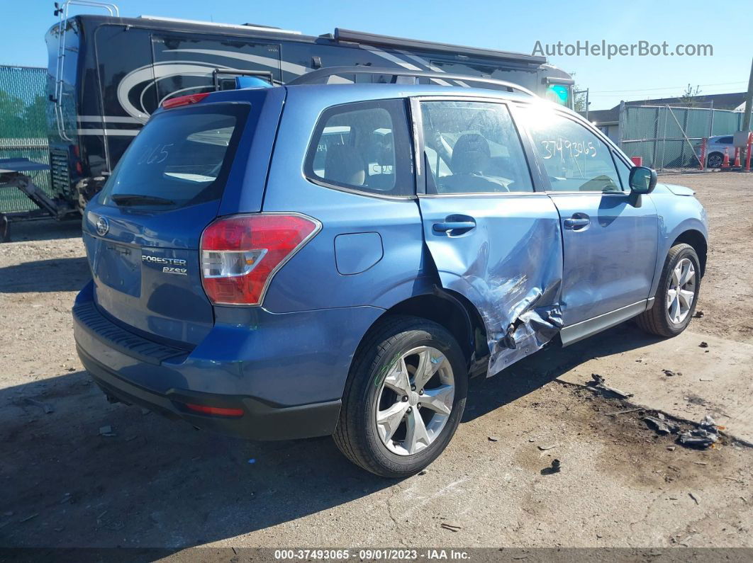 2016 Subaru Forester 2.5i Blue vin: JF2SJABC2GH566712