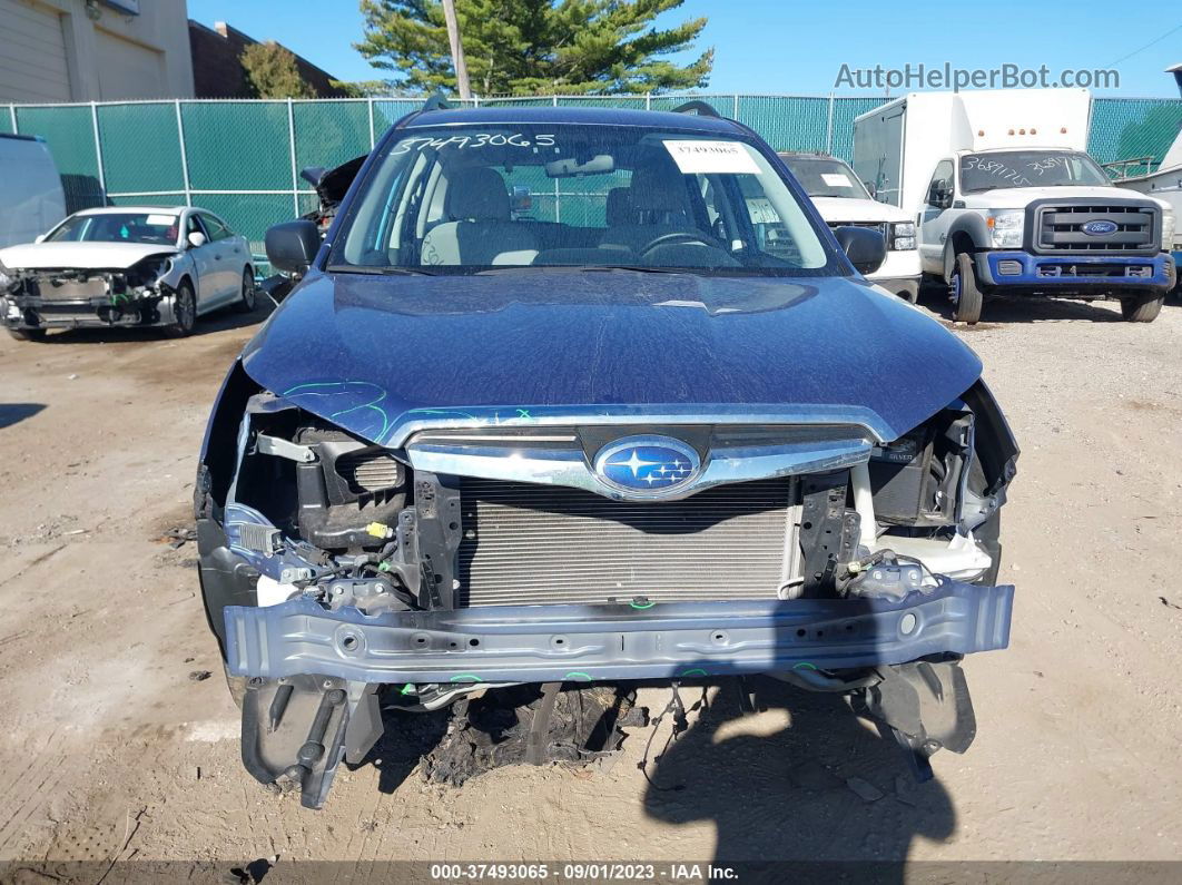 2016 Subaru Forester 2.5i Blue vin: JF2SJABC2GH566712