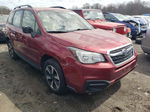 2017 Subaru Forester 2.5i Red vin: JF2SJABC2HH430470