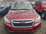 2017 Subaru Forester 2.5i Red vin: JF2SJABC2HH430470