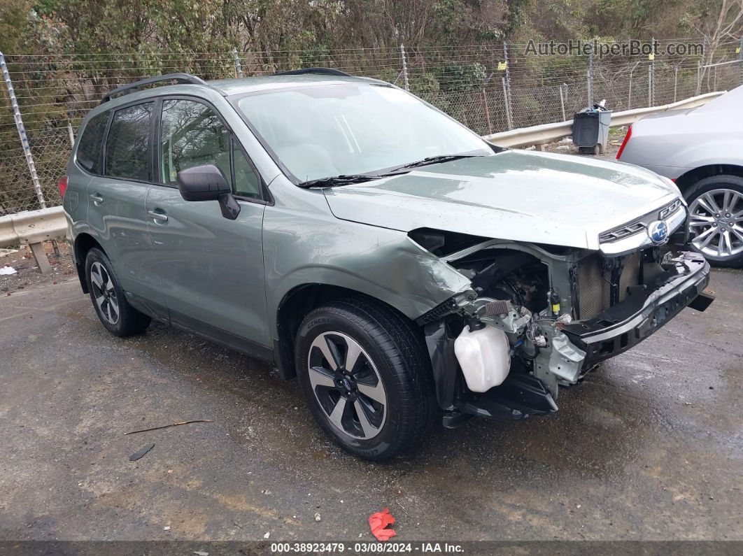 2017 Subaru Forester 2.5i Green vin: JF2SJABC2HH461248