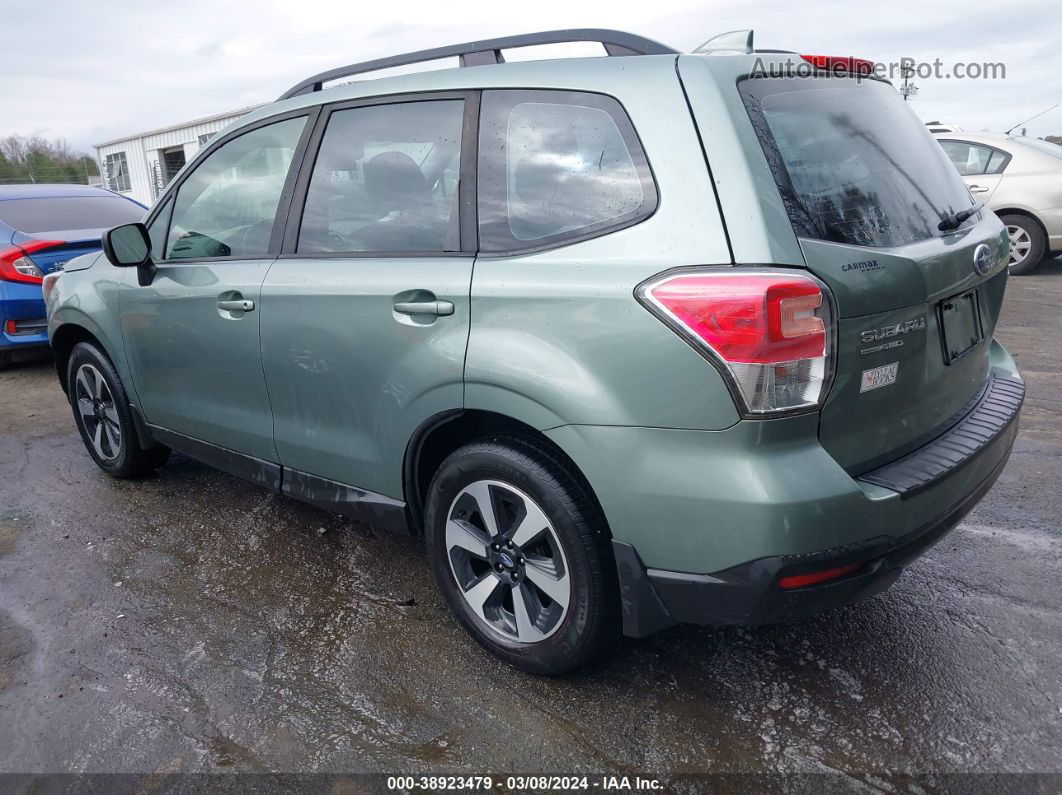 2017 Subaru Forester 2.5i Green vin: JF2SJABC2HH461248