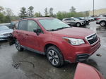 2018 Subaru Forester 2.5i Red vin: JF2SJABC2JH528954