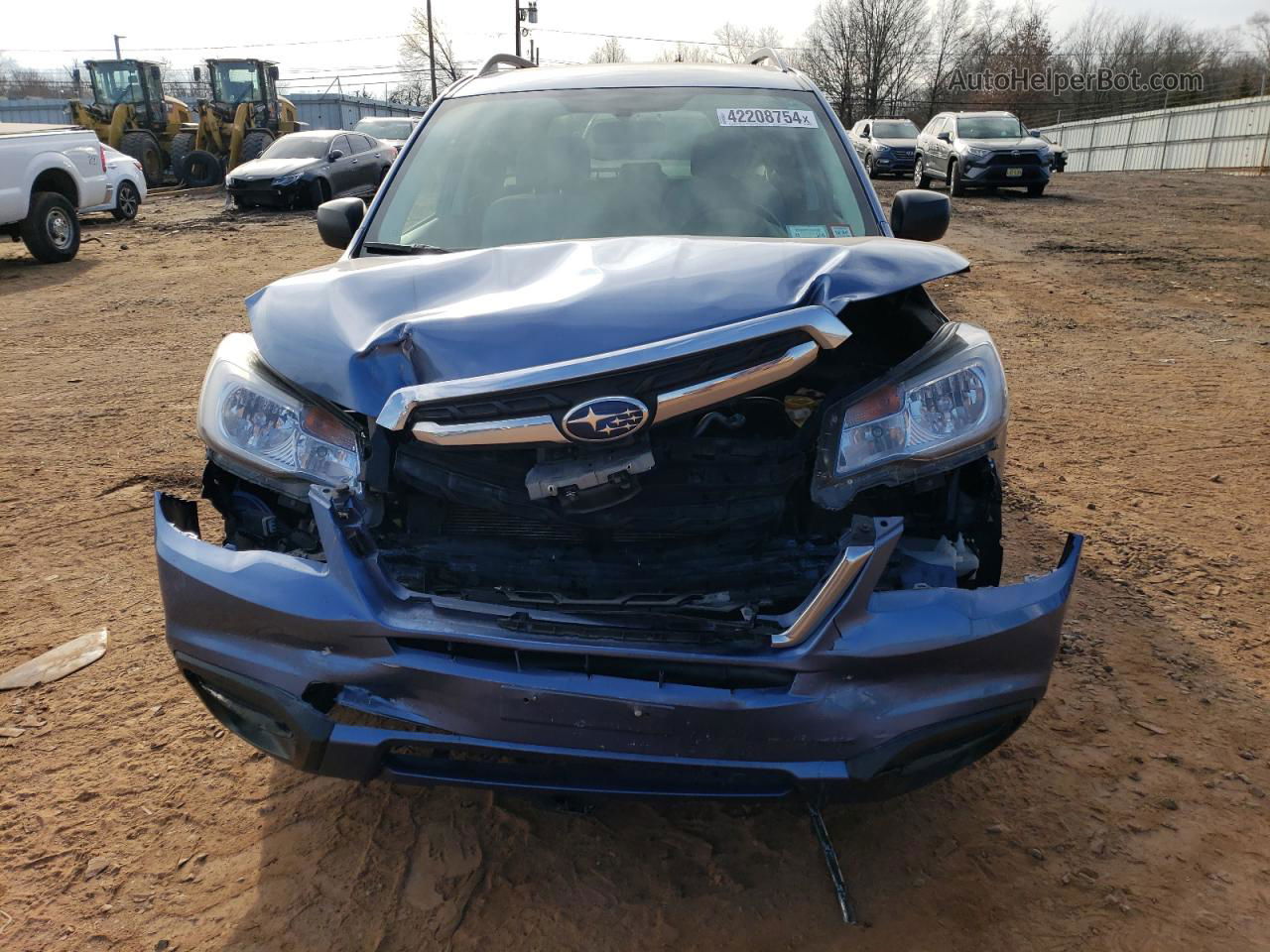 2018 Subaru Forester 2.5i Blue vin: JF2SJABC2JH614832