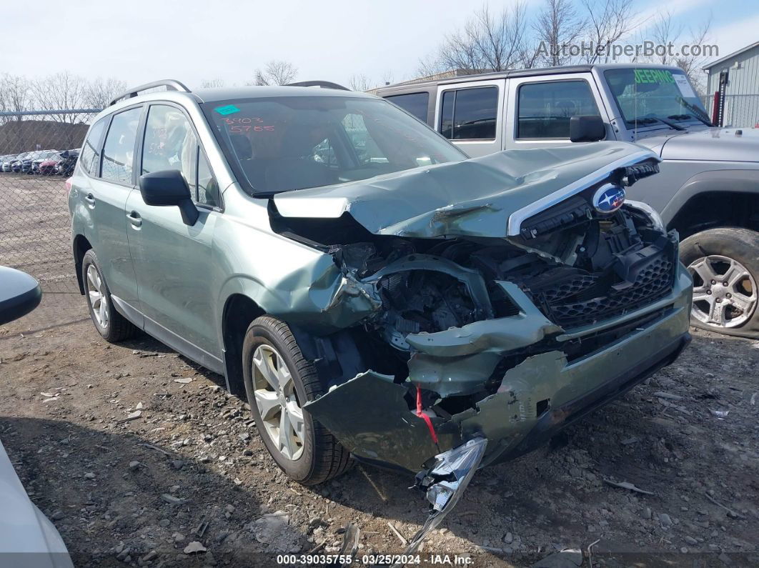 2015 Subaru Forester 2.5i Gray vin: JF2SJABC3FH584148