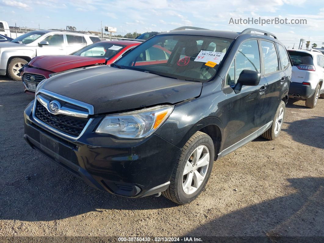 2016 Subaru Forester 2.5i Черный vin: JF2SJABC3GH457286