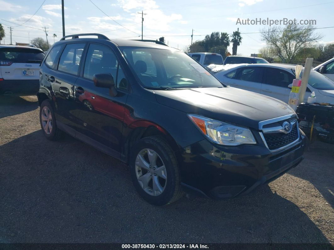 2016 Subaru Forester 2.5i Black vin: JF2SJABC3GH457286