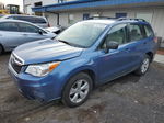 2016 Subaru Forester 2.5i Blue vin: JF2SJABC3GH458020