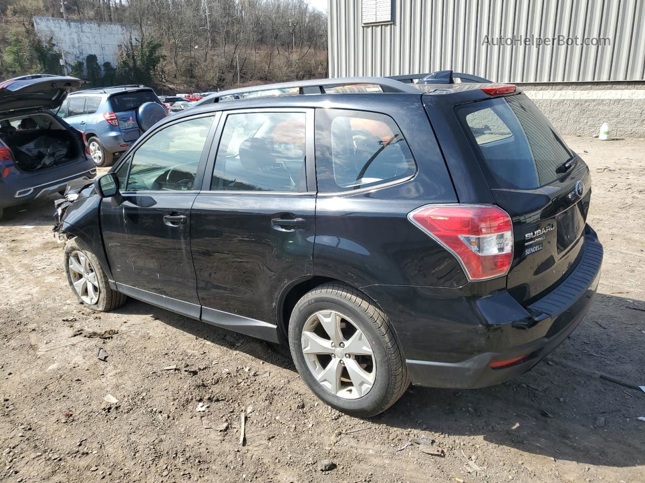 2016 Subaru Forester 2.5i Black vin: JF2SJABC3GH514473