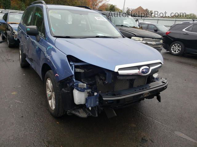 2016 Subaru Forester 2.5i Blue vin: JF2SJABC3GH564256