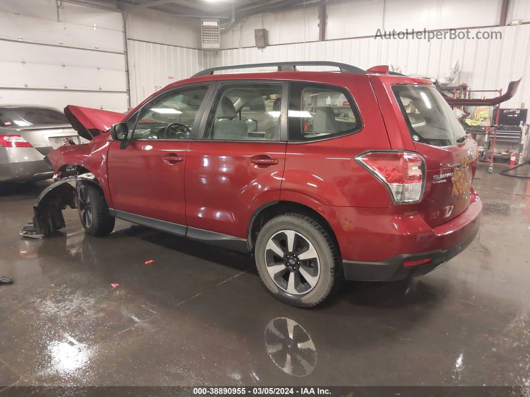 2017 Subaru Forester 2.5i Red vin: JF2SJABC3HH477992