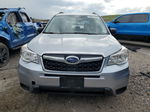 2015 Subaru Forester 2.5i Silver vin: JF2SJABC4FH582814