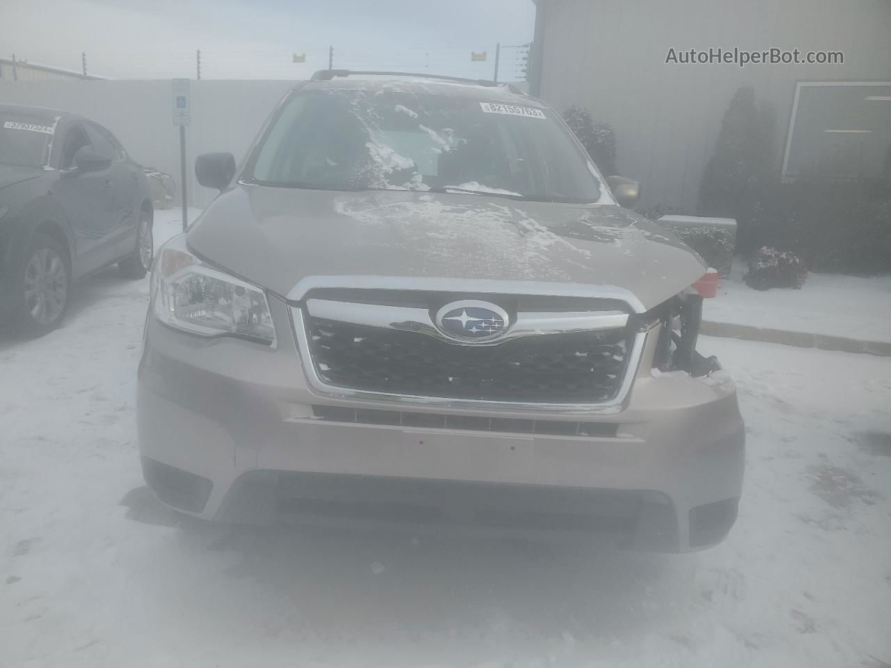 2016 Subaru Forester 2.5i Tan vin: JF2SJABC4GH423468