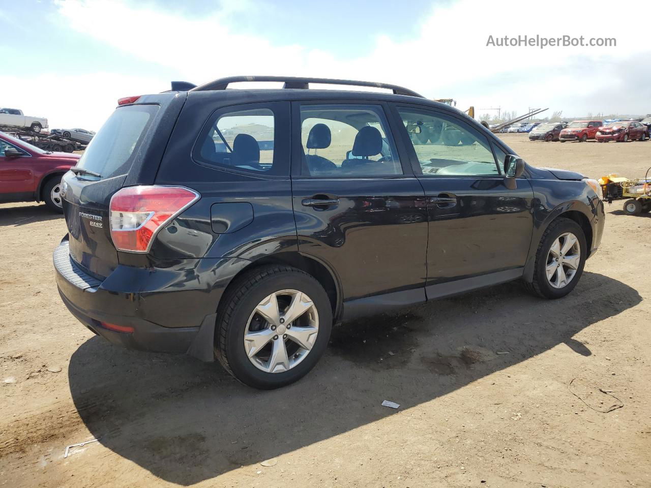 2016 Subaru Forester 2.5i Black vin: JF2SJABC4GH522405