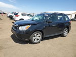 2016 Subaru Forester 2.5i Black vin: JF2SJABC4GH522405