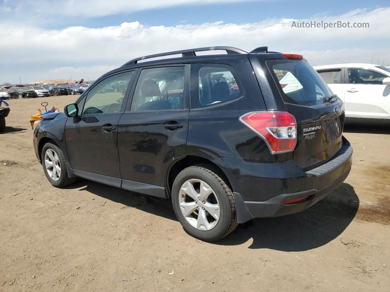 2016 Subaru Forester 2.5i Черный vin: JF2SJABC4GH522405