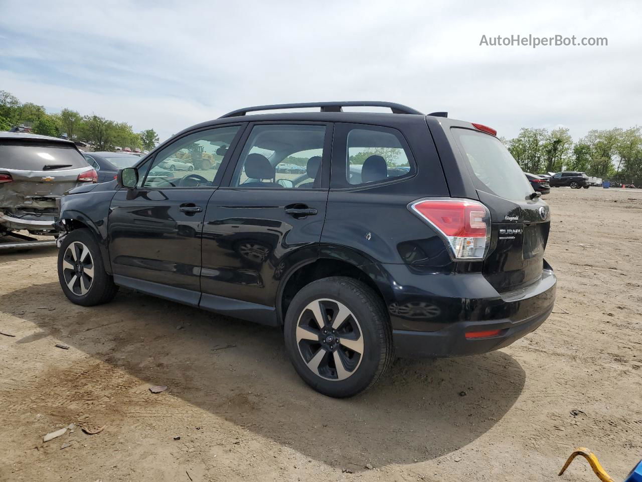 2017 Subaru Forester 2.5i Black vin: JF2SJABC4HH433953